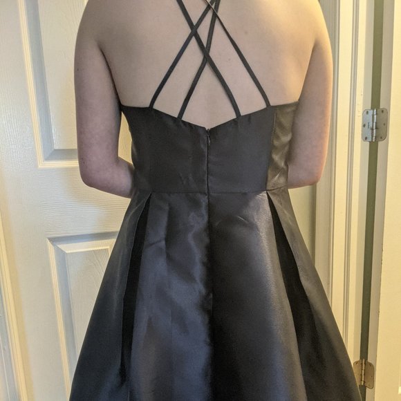 Blue A line dress NEW - Picture 3 of 5